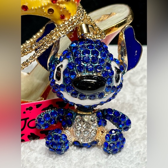 Stitch from lilo and stitch stunning blue rhinestone and enamel - Picture 3 of 15